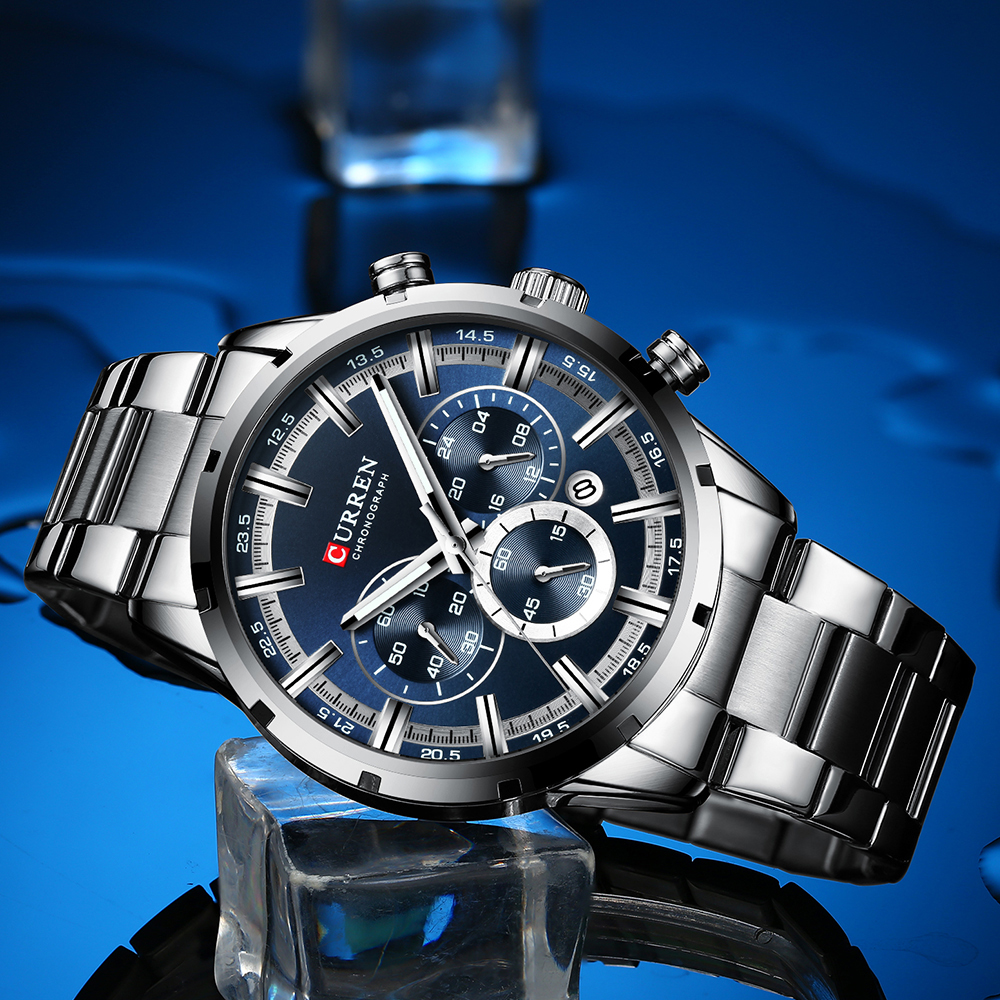 CURREN Top Brand Military Quar – обзор и цена Smartwatch Guess