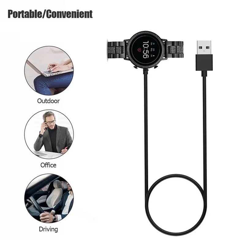1M USB Magnetic Fast Charger D – обзор и цена Fossil Smartwatch Accessories