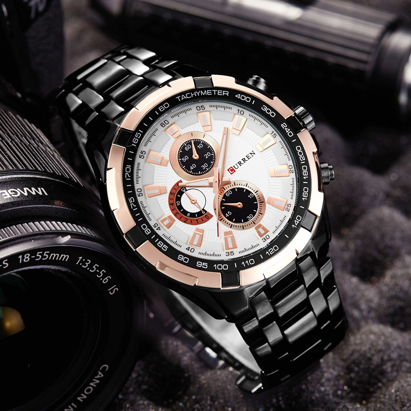 CURREN 8023 Quartz Watch Men W – обзор и цена Smartwatch Guess