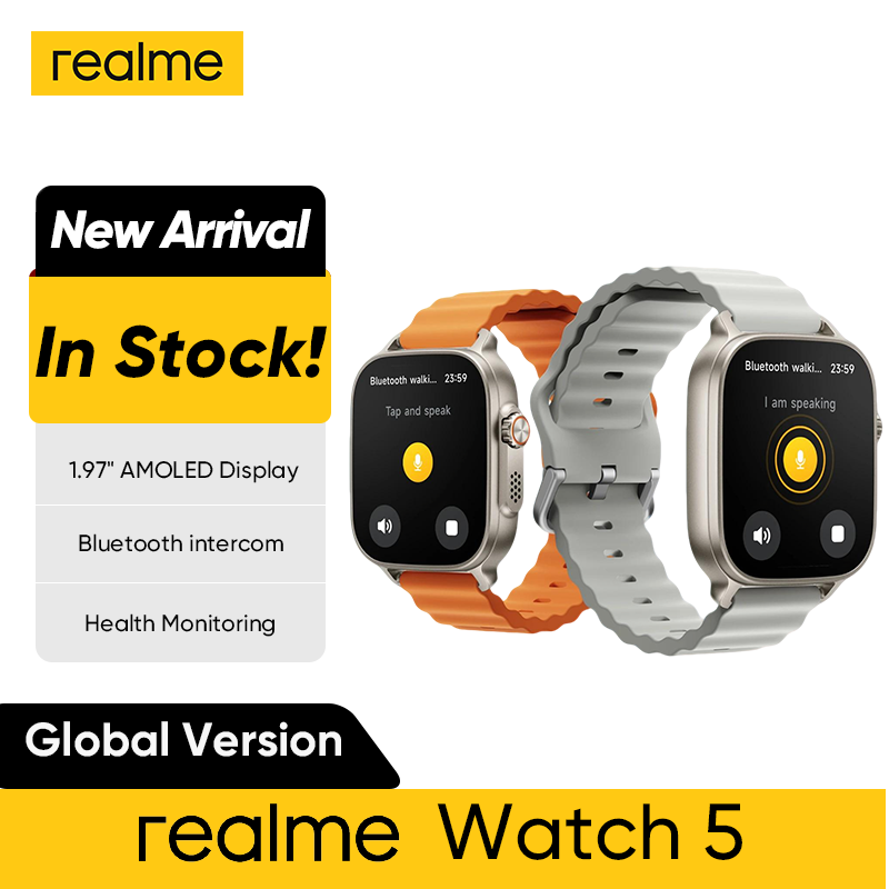 Global Version realme watch 5  – обзор и цена Smartwatch X2