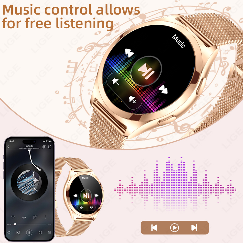 LIGE Luxury Smart Watch For Wo – обзор и цена Smartwatch Custom