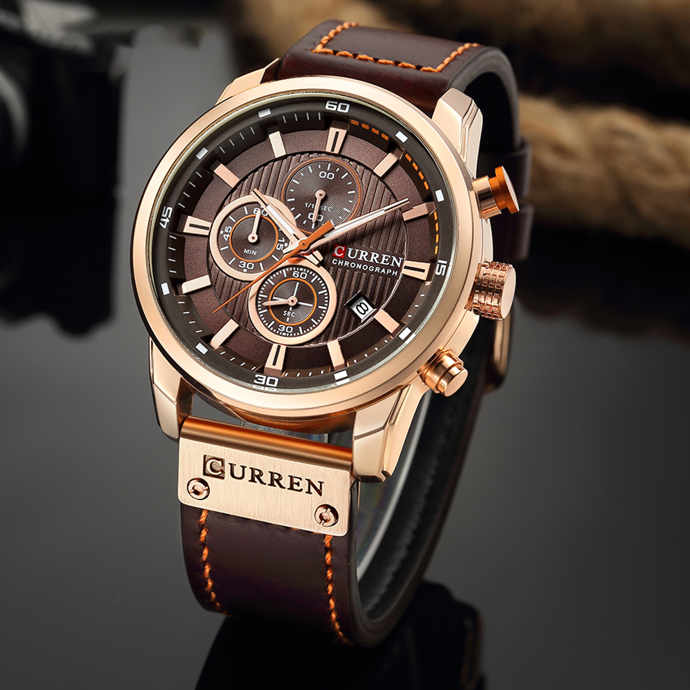 CURREN Brand Watch For Men Chr – обзор и цена Smartwatch Guess