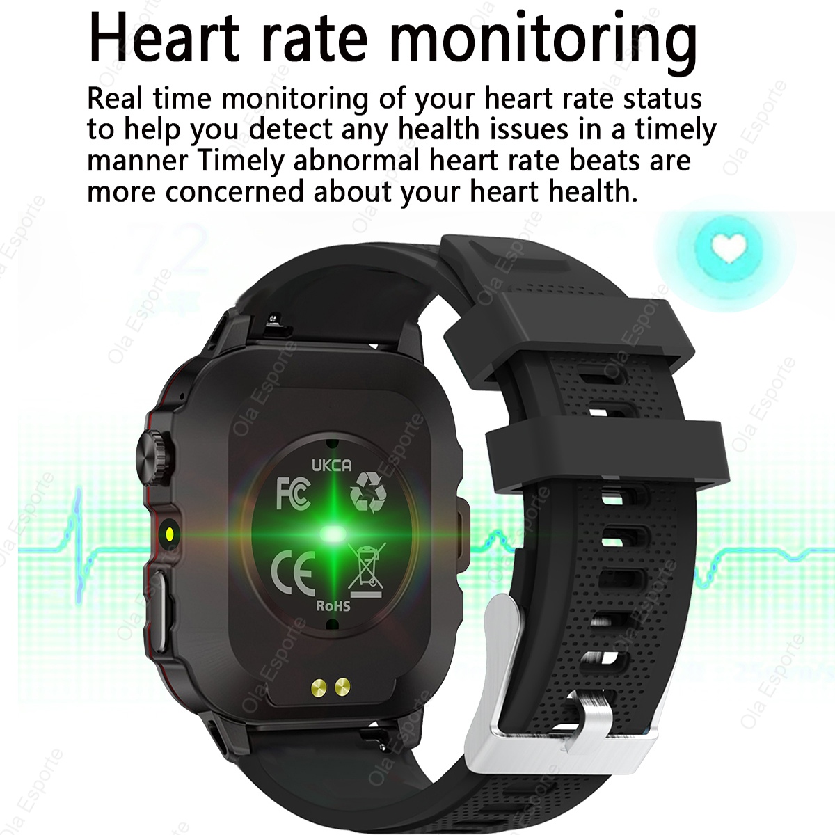New Outdoor Military GPS Smart – обзор и цена Android Smartwatch Accessories