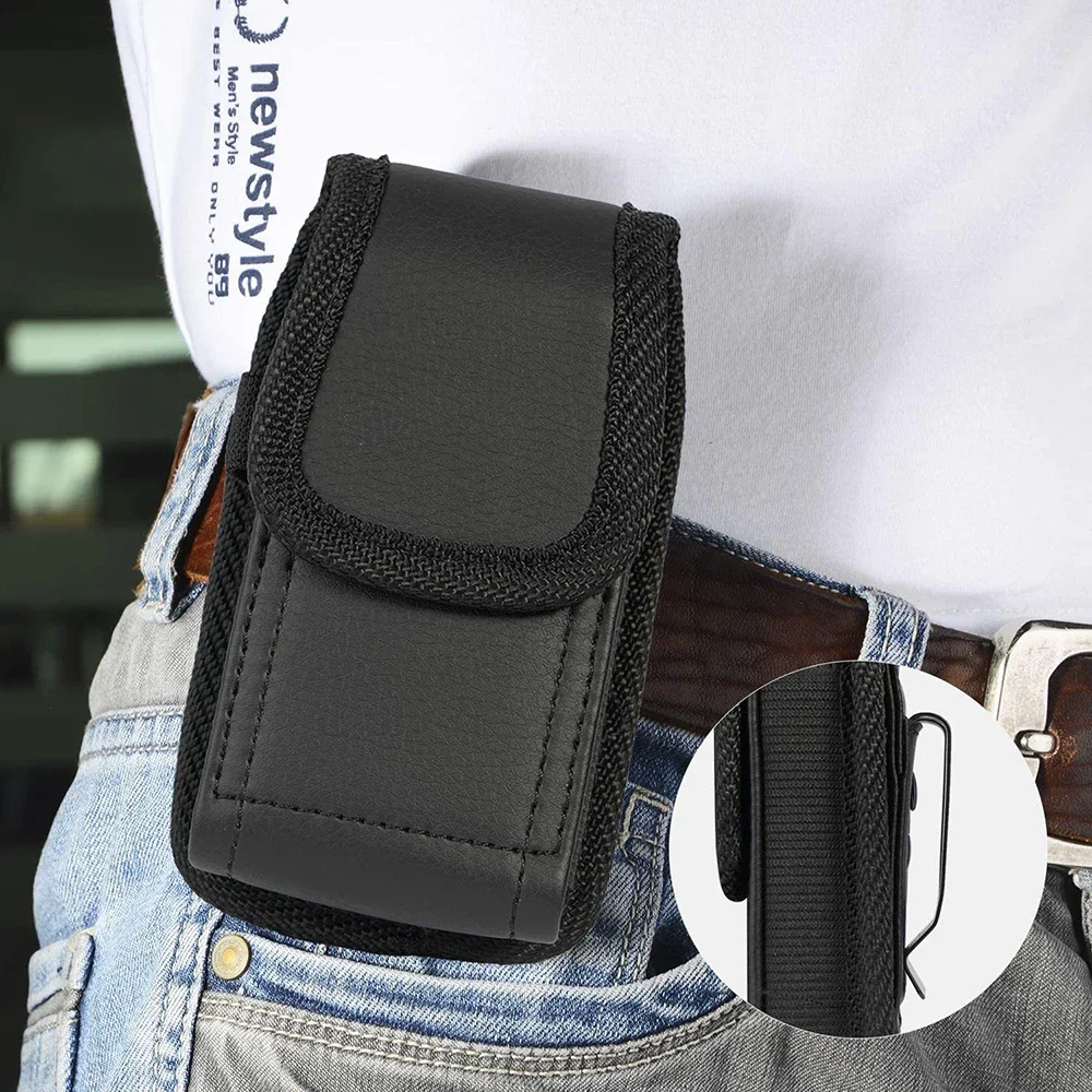 Men's Bags Phone Holster for N – обзор и цена Leather Classic Strap