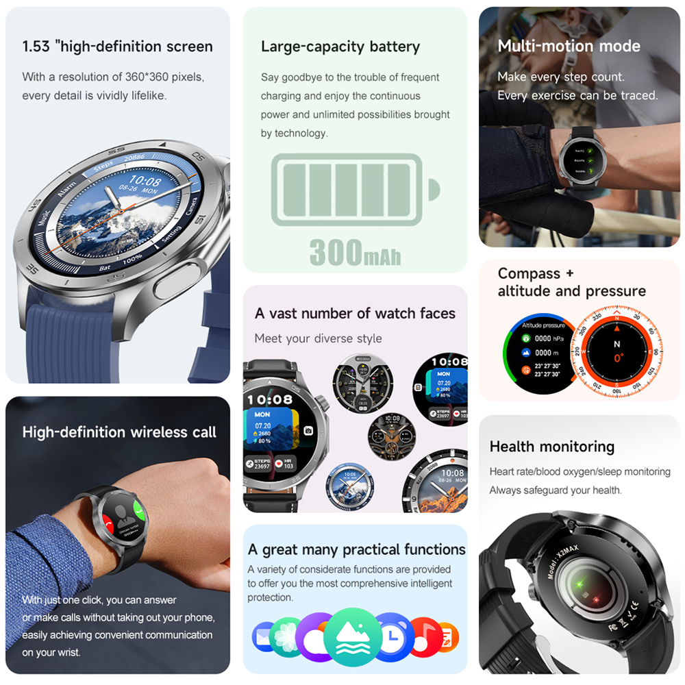 For OPPO Watch X2 GPS Sport Sm – обзор и цена Smartwatch X2