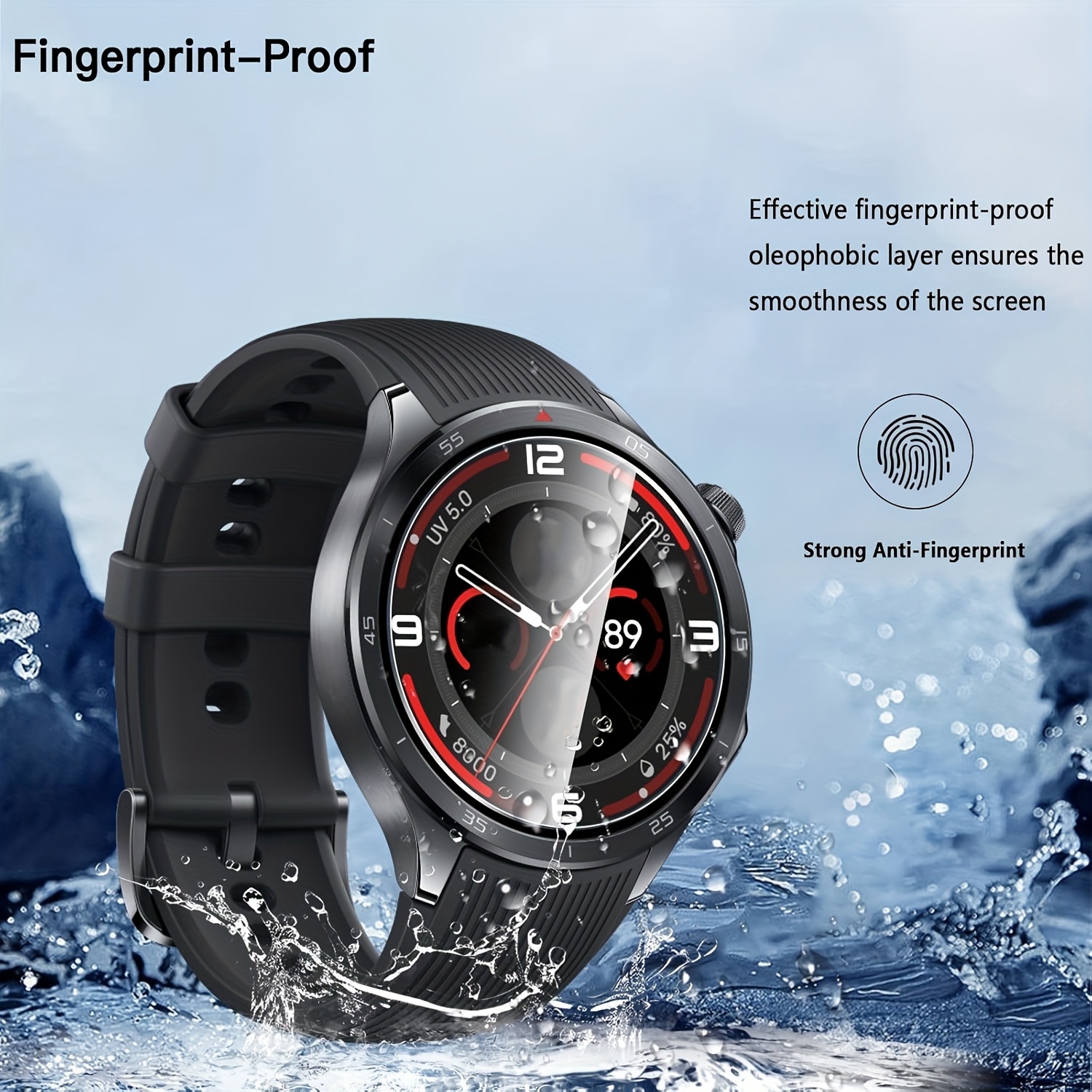 3PCS 9H Tempered Glass Screen  – обзор и цена Watch Face Protector