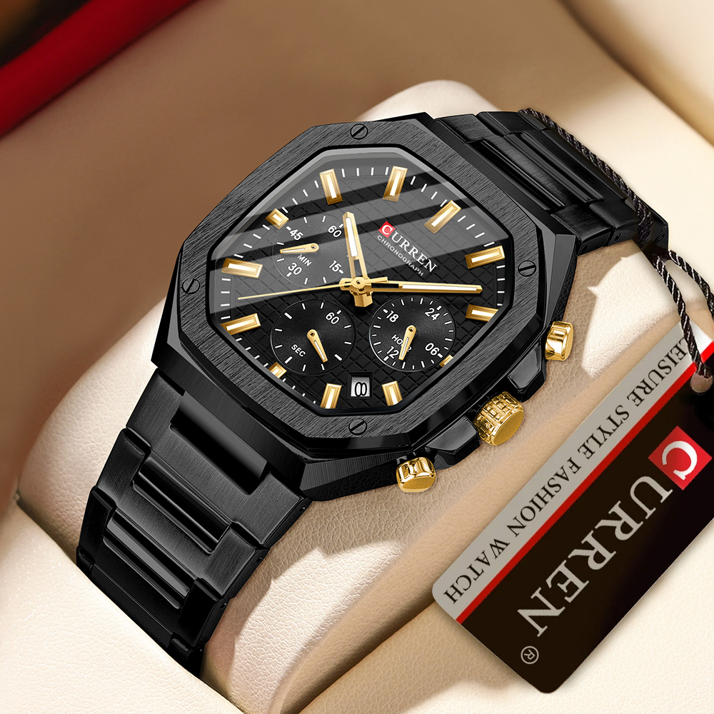 CUREEN Fashion Date Quartz Men – обзор и цена Smartwatch Guess