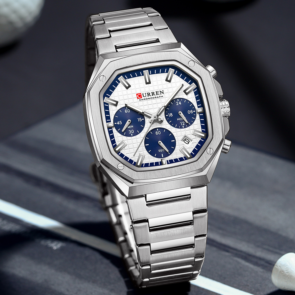CUREEN Fashion Date Quartz Men – обзор и цена Smartwatch Guess