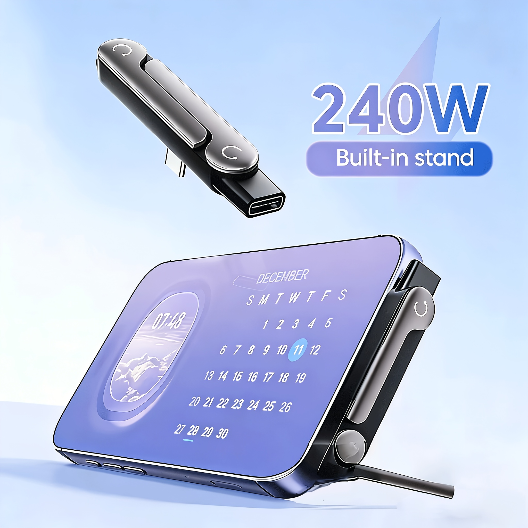 2Pcs 90° Angled 240W Fast Char – обзор и цена Magnetic Charging Stand