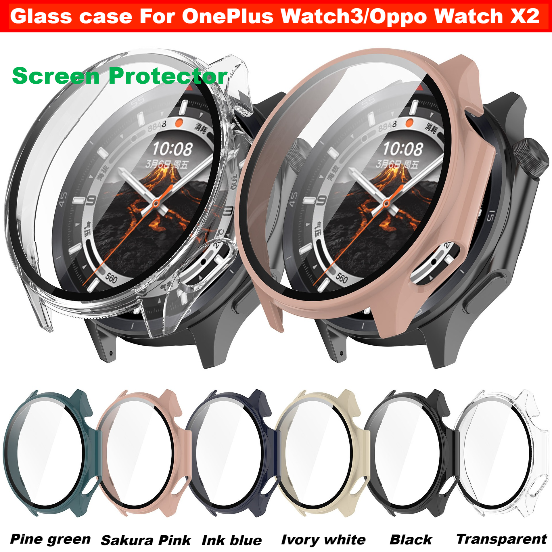 Tempered Glass Case For OnePlu – обзор и цена Smartwatch X2