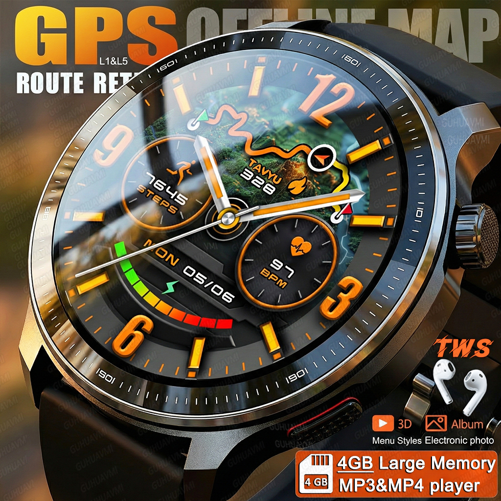 New 4GB Storage Smart Watch GP – обзор и цена Smartwatch Custom